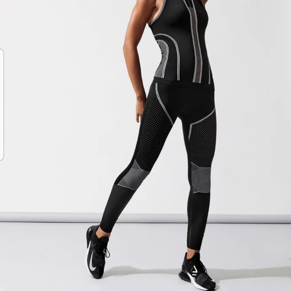 Carbon 38 seamless moto leggings
